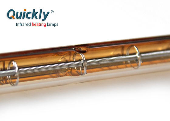 Gold Coating 1500w Infrared Heating Lamp CE certificate